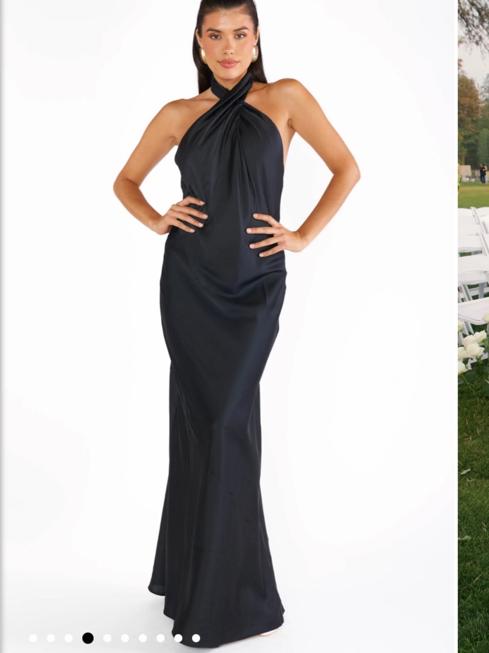 Show me your mumu jasmine halter maxi